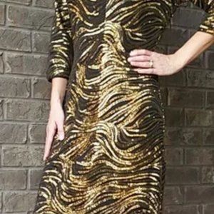 Sequin cocktail dress